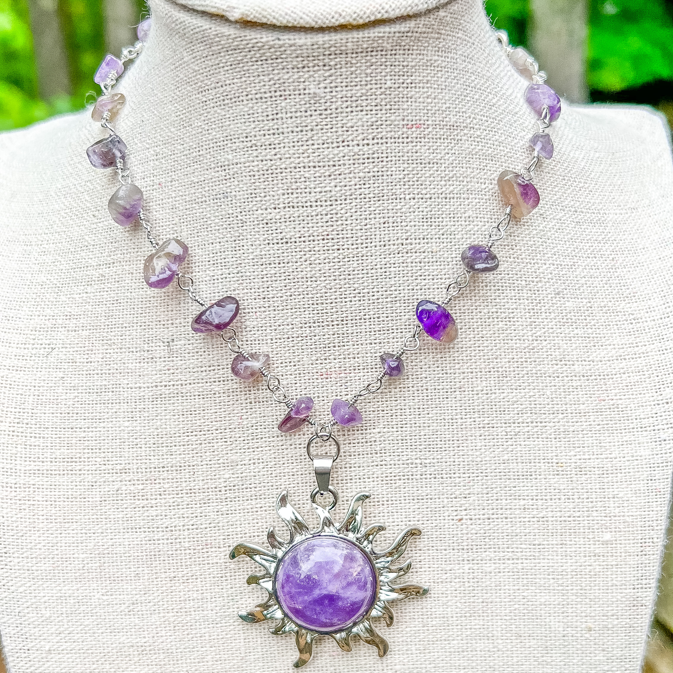 New Fashion Bohemian Jewelry Natural Stone Chips Lapis Rose Quartz Amethyst  Crystal Necklaces Women Choker Jewelry - China Fashion Jewellery and Raw  Quartz Necklace price | Made-in-China.com
